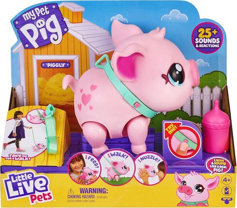 Little Live Pets My Walking Penguin - Waddles Soft and Cuddly Interactive Toy Penguin That Walks, Dances and Flaps It's Wings. 25+ Sounds and Reactions. Batteries Included. for Kids Ages 5+ in Saudi Arabia