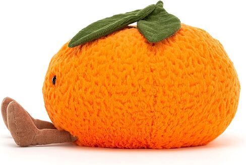 Jellycat Amuseables Clementine Stuffed Toy, Small 5 inches | Fruit Plush | Fun Gift Idea in Kuwait