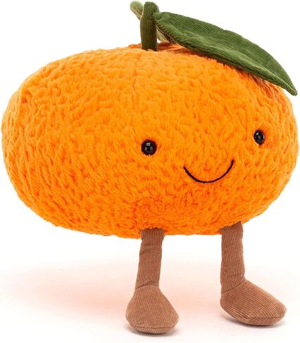 Jellycat Amuseables Clementine Stuffed Toy, Small 5 inches | Fruit Plush | Fun Gift Idea in Kuwait