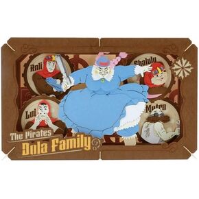 Paper Theater Castle in The Sky PT-L50 Pirates in The Air Dora Family