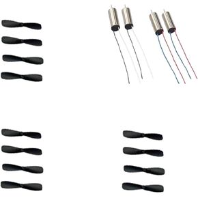 rc Airplane Propeller, Mini Propeller Suitable for Small and Medium UAV, 12 Propeller Props, 4 716 Hollow Cup Motors or 614 Hollow Cup Motors.wurenji (46mm/1.81in（614）)