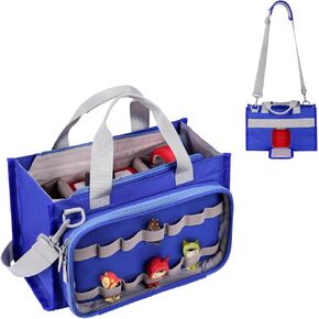 حقيبة حمل لمجموعة Toniebox Starter Set، وحقيبة تخزين للسفر لشخصيات Tonies، وسماعات الرأس ومحطة الشحن (وردي)