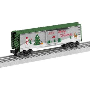 Lionel 2024 Christmas O Gauge Model Train Boxcar