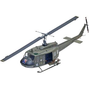 Revell Germany UH-1D Huey Gunship Model Kit , Green, for 12 years old and up