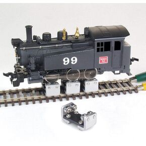 Micro-Mark HO/On30 Locomotive Rollers (Assembled, Set of 4) – Premium Track Cleaning Rollers for Model Trains, Smooth Operation and Precision Performance