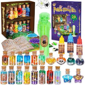 Magic Potions Kit for Kids,Mix Witch Potion Bottles Halloween Crafts for Kids Toys for Ages 5-7,8-13,Harry Potte Toys Birthday Gifts for Boys Girls 6 7 8 9 10 Years Old
