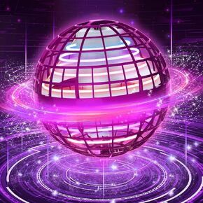 Flying Orb Ball 2024 Upgraded Cosmic Globe Hand Controlled Hover Ball for Boys Girls Adults, Cool Toys Gift for Halloween Christmas Birthday Indoor Outdoor Games