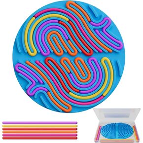 Sensory Fidget Toys for Kids Toddler Boys ,Sensory Activity Board for Stress Anxiety Autistic ADHD, Calm Down Travel Airplane Essentials Toys for 3+ Year Old, Stuffers Gifts for Teens Girls