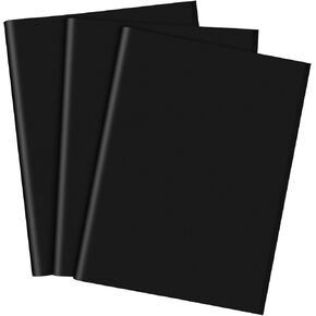 Morcheiong 70 Sheets Tissue Paper Art Gift Wrapping Paper Bulk Gift Wrapping for Holiday Crafts Decor Party Festival-Black(20 x 14.5 inches /50 x 37cm)