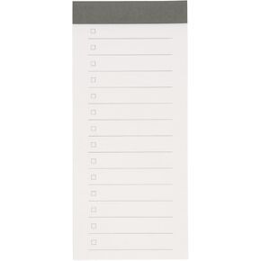 MUJI Checklist Notepad 40sheets Line of 14