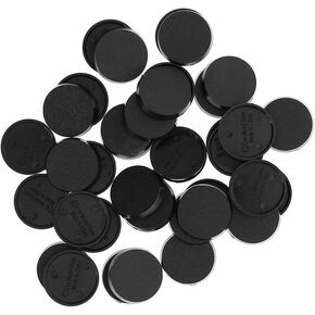 Evemodel MB540 100pcs Round Plastic Model Bases 40mm or 1.57inch for Gaming Miniatures or Wargames Table Games