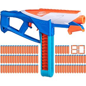 Nerf N Series Infinite Dart Blaster, 80 Nerf N1 Darts Compatible Only with Nerf N Series Blasters, 40 Dart Fast Load Battle Belt, Ages 8+