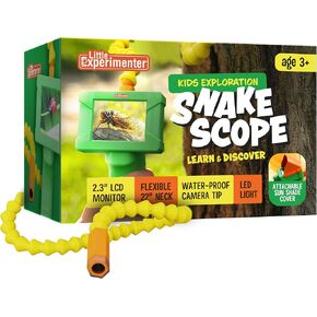 Borescope Snake Camera with Light for Kids, Unique, Educational STEM Toys, Easter Science Gifts for 5 Year Old Boy, Camping Nature Activities, Best Birthday Gift for Boys & Girls Ages 4 5 6 Years Old