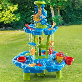 TEMI Water Table for Kids 3-5, Toddler Water Table, Outdoor Toys Kids Beach Toys Water Sensory Table for Toddler Boys Girls Age 3 4 5 6 7 8
