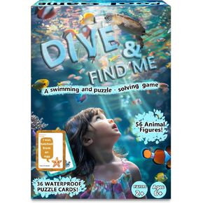 Dive & Find Me The Pool Toys Game - A Swimming to Find That Animal Game (Ultimate Edition - Swimming Pool & Outdoor Water Toys - Age 6, 7, 8, 9, 10, 11, 12 & Up)