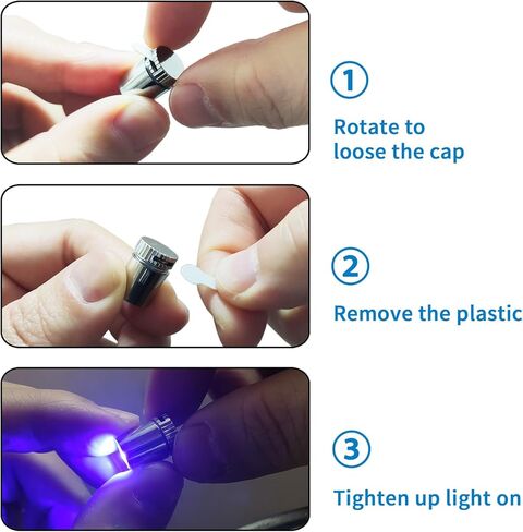 10 قطع من مصابيح LED المصغرة، أضواء صغيرة للحرف اليدوية/اصنعها بنفسك، مصابيح مصغرة تعمل بالبطارية، ضوء بيت الدمى، أضواء مصغرة لمكعبات بناء الألعاب - 10 عبوات (أبيض دافئ) in Kuwait