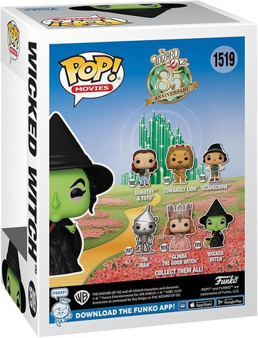 Funko Pop! Movies: The Wizard of Oz - 85th Anniversary, Wicked Witch in Saudi Arabia