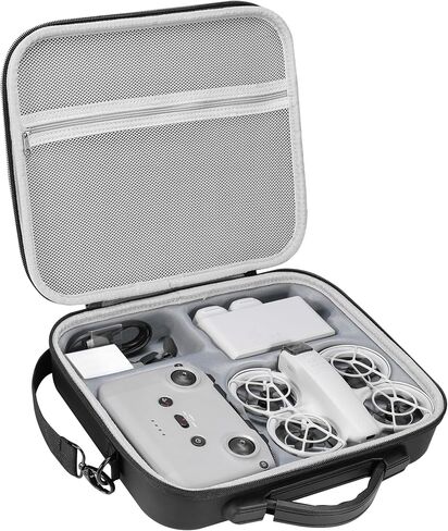 FPVtosky Neo Carrying Case Drone Portable bag for DJI Neo Fly More Combo Compact Bag for DJI Neo with RC-N3 Storage Drone Accessories Black in Saudi Arabia