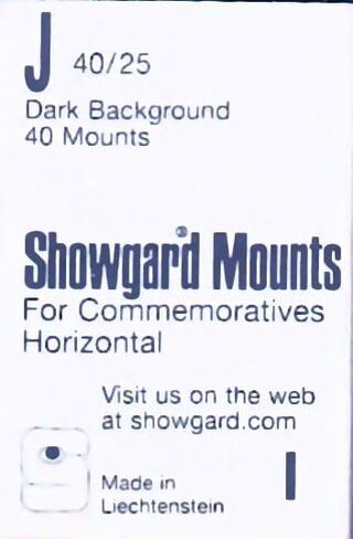 Stamp Mounts Black Background Precut Size E 22 x 25mm 400 Mounts in Kuwait