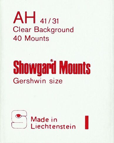 Stamp Mounts Black Background Precut Size E 22 x 25mm 400 Mounts in Kuwait