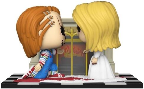 Funko Spirit Halloween Bride of Chucky Chucky and Tiffany Movie Moment POP! | Officially Licensed | Limited Edition | Horror Collectible in Saudi Arabia