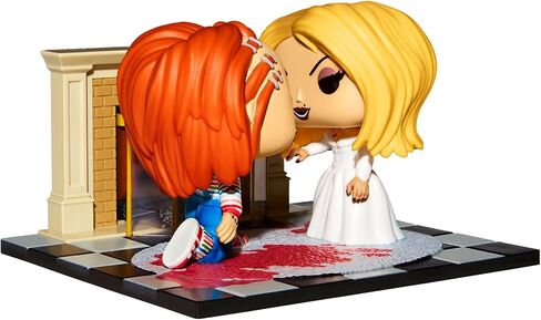 Funko Spirit Halloween Bride of Chucky Chucky and Tiffany Movie Moment POP! | Officially Licensed | Limited Edition | Horror Collectible in Saudi Arabia