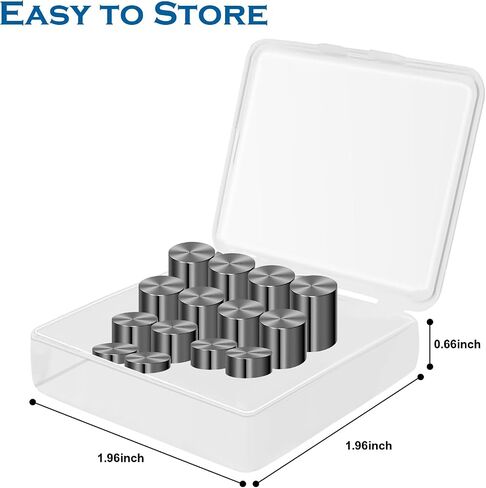 3.75 Ounce 3/8 Inch Tungsten Weights for Pinewood Derby Car, 5 Sizes of Incremental Cylinders Car Weights to Optimize Speed in Saudi Arabia