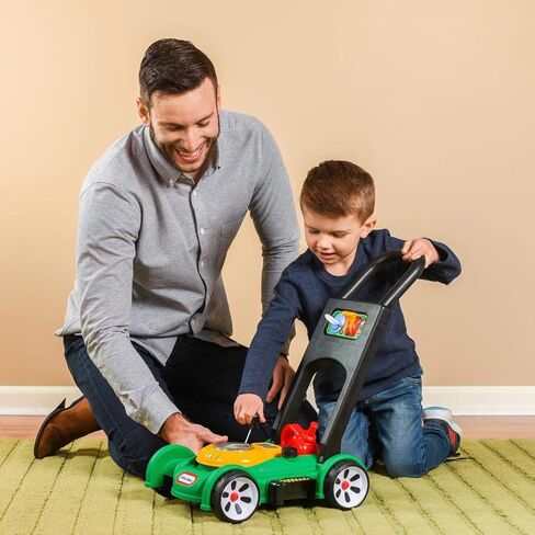 Little Tikes Gas 'n Go Mower Kids Toys for Toddlers Boys Girls Age 18 Months and Older, Indoor Outdoor Push Gardening Summer Toy Gifts for Birthday in Kuwait