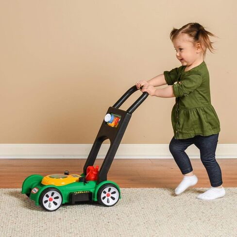 Little Tikes Gas 'n Go Mower Kids Toys for Toddlers Boys Girls Age 18 Months and Older, Indoor Outdoor Push Gardening Summer Toy Gifts for Birthday in Kuwait