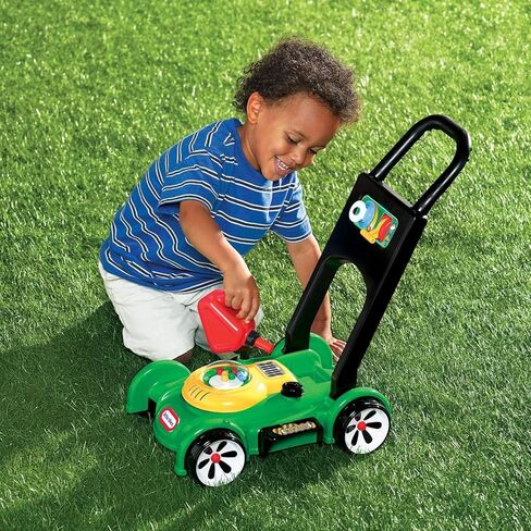Little Tikes Gas 'n Go Mower Kids Toys for Toddlers Boys Girls Age 18 Months and Older, Indoor Outdoor Push Gardening Summer Toy Gifts for Birthday in Kuwait
