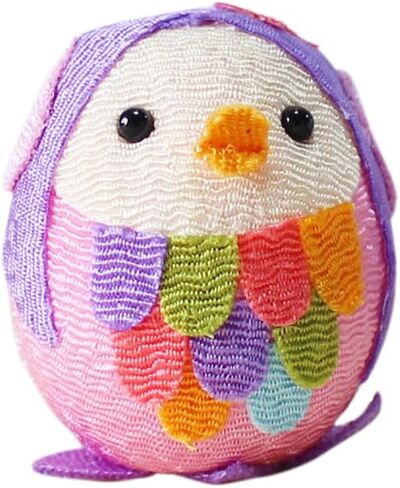 メモリアル工房　響 Get up Amabie, Toys Mythical Japanese Spirit Cute (PurplePink) in Saudi Arabia