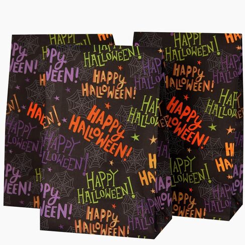 SUNCOLOR Pack of 30 Halloween Treat Bags for Kids Party Favor Bags Goodie Bags in Kuwait