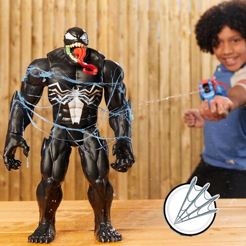 Marvel Spider-Man Real Webs Ultimate Web Blaster, 2-in-1 Blaster, Kids Halloween Costume, Super Hero Toys, Ages 5+ in Saudi Arabia