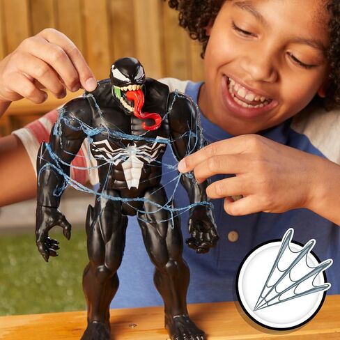 Marvel Spider-Man Real Webs Ultimate Web Blaster, 2-in-1 Blaster, Kids Halloween Costume, Super Hero Toys, Ages 5+ in Saudi Arabia