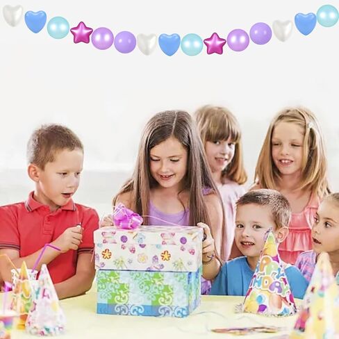 GOGOSO Star Ball Pit Balls for Ball Pit, Crush-Proof BPA Free Colorful Play Plastic Balls for Kids Toddler Christmas Party Decor Giant Friendship Bracelet Banner in Kuwait