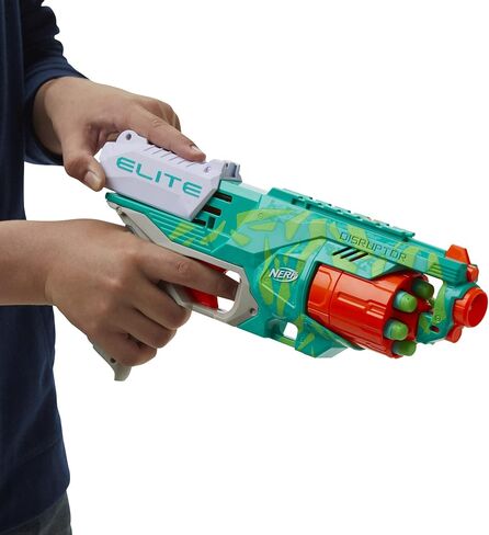 NERF Elite Disruptor Dynamic Green Dart Blaster in Saudi Arabia