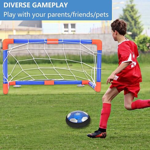 مجموعة هوكي هوكي للأطفال، كرة هوكي عائمة بالهواء قابلة لإعادة الشحن، ألعاب رياضية داخلية وخارجية للأطفال، هدايا عيد الميلاد in Kuwait