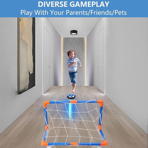 مجموعة هوكي هوكي للأطفال، كرة هوكي عائمة بالهواء قابلة لإعادة الشحن، ألعاب رياضية داخلية وخارجية للأطفال، هدايا عيد الميلاد in Kuwait