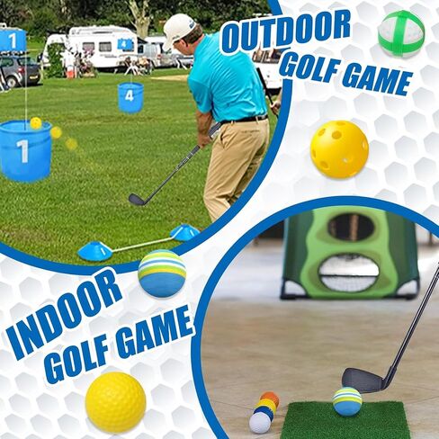 Golf Chipping Game Club Retractable, Plastic Golf Game Club Metal Shaft in Kuwait