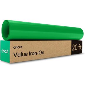 Cricut® Value Iron-On, Black (12 in x 5 ft)- HTV Heat Transfer Vinyl