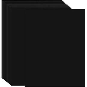 30 Sheets Black Cardstock 8.5 x 11 Thick Paper, Thick Card Stock Paper, Heavy Cardstock Paper for Invitations, Menus, Wedding, DIY Cards