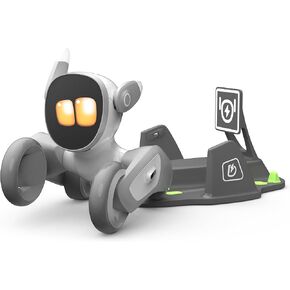 Loona: The Most Advanced Smart Robot Pet Dog - Chat GPT-4o Enabled with Voice Command & Gesture Recognition - Top Boys and Girls Gifts for 2024 - V23 - with Charging Dock