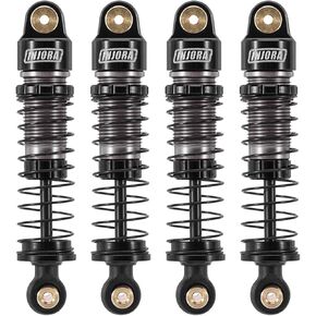 INJORA 40mm Big Bore Scaler Shock Absorber Oil Damper for 1/24 RC Crawler Axial SCX24 Upgrade, 3.2g/Each