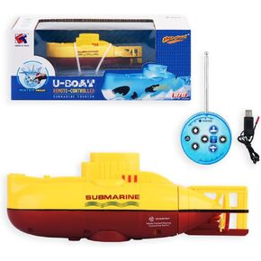 Mini RC الغواصة التحكم عن بعد قارب مقاوم للماء لعبة خزان المياه هدية للأطفال