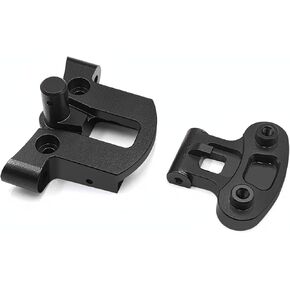 Aluminum Rear Fender Mount Set For LOSI 1/4 Promoto-MX Motorcycle (BLACK)