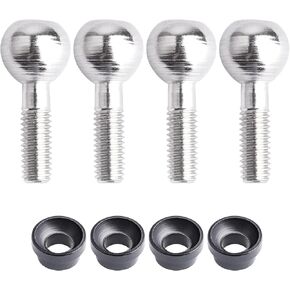 Pivot Balls and Bushings for Traxxas T-Maxx E-Revo VXL Brushless Slayer Pro 4X4 Revo Summit Traxxas 4933, 4-Pack