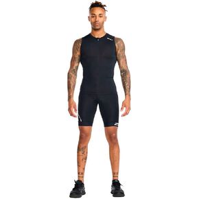 2XU Core Tri Singlet أسود/أبيض MD