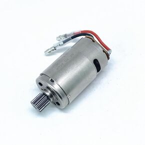 KingVal Replacement 390 Brushed Motor with Motor Gear RC Spare Parts Compatible with JJRC Q117-A Q117-B Q117-C Q117-D RC Car