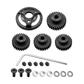 48P 86T Spur Gear Hardened Steel Transmission Gear with 18T 19T 20T 21T Pinions Gear Fit for Traxxas 1/10 RC Slash 2WD Stampede 2WD Rustler 2WD Bandit 2WD Slash VXL Bandit XL-5 F-150 SVT