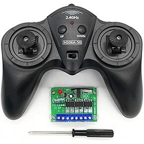 6CH high-power 2.4G 50 meter remote control receiver car model ship DIY 6-15v
